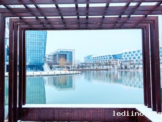 清水畔  雪径幽